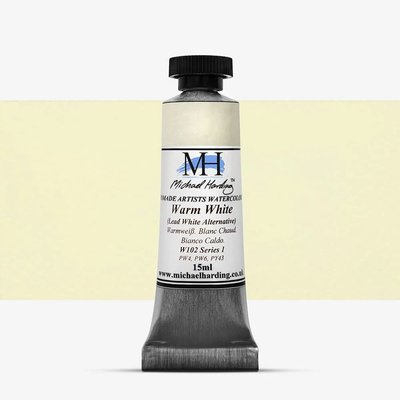 M.Harding Watercolour Paint - Warm White W102 (15ml) Image