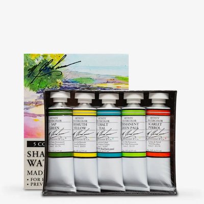 M. Graham Artist' Watercolour Paint Set - Shades of Summer (5 Colours)(15 ml) Image