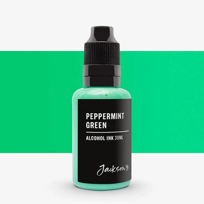 Jackson's Alcohol Based Ink - Peppermint Green (30 ml) Image