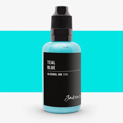 Jackson's Alcohol Based Ink - Teal Blue (50 ml) Image