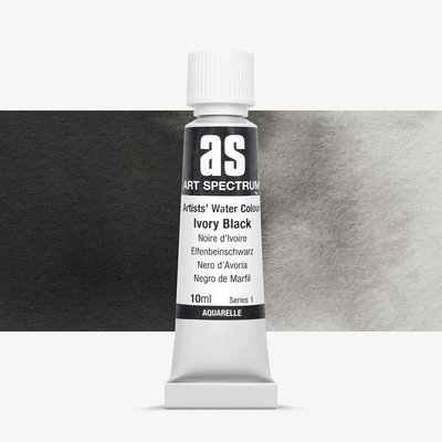 Art Spectrum Watercolour Paint - Ivory Black (10 ml) Image