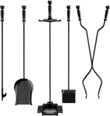 Lifespace Premium 5pce Fireside Fireplace Tool Set Image