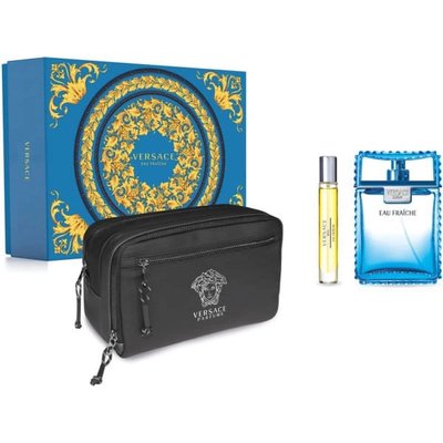 Versace Man Eau Fraiche Gift Set for Him (3 Piece) Image