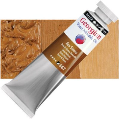 DR. Georgian Water Mixable Oil - 667 Raw Sienna (37ml Tube) Image