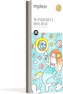 Mideer Watercolour Painting Set - Wonderful Holiday Image