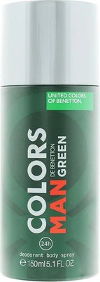 Benetton Colors De Benetton Green Deodorant Spray (150ml) Image