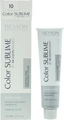 Revlon Color Sublime 10 Lightest Blonde Hair Colour (75ml) Image