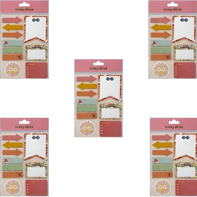 Note-Pad Self-Stick Novelty Set Assorted Image