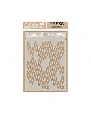 Celebr8 Memory Lane Mask - Leaf Pattern Image