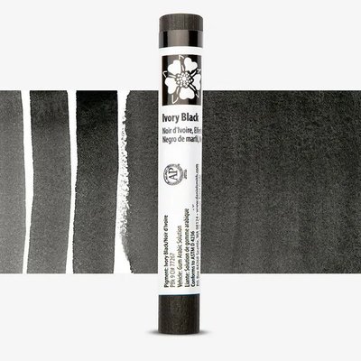 Daniel Smith Watercolour Paint Stick - Ivory Black Image