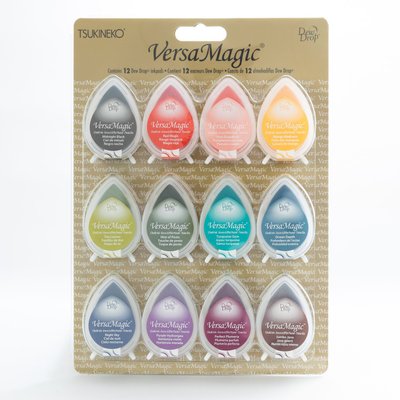 Tsuk. Versamagic Chalk Ink (Happy Days)(12 Pack Dew Drop) Image