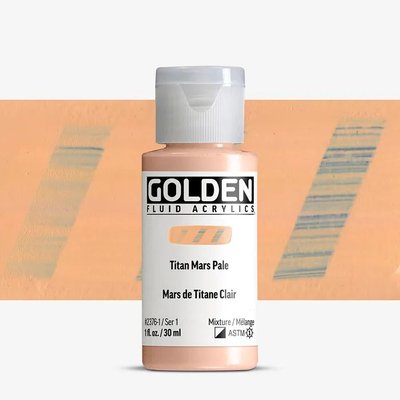 Golden Fluid Acrylic Paint - Titan Mars Pale I (30 ml) Image
