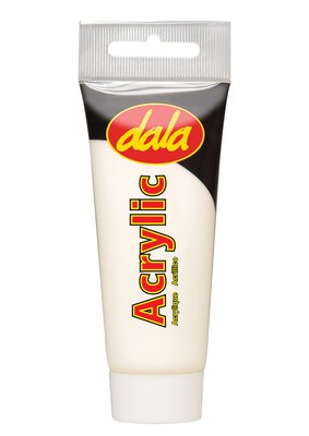 Dala Student Acrylic Paint - Unbleached Titanium (75 ml) Image
