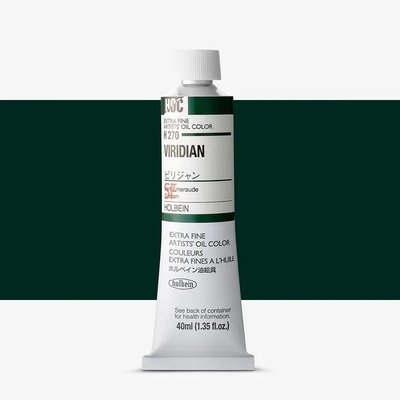 Holbein Artists' Extra Fine Oil Paint - Viridian (40 ml) Image