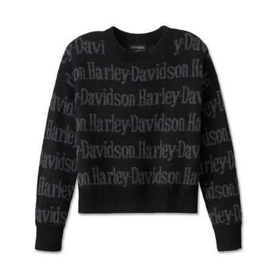 Women's Repeat Print Sweater - M Image