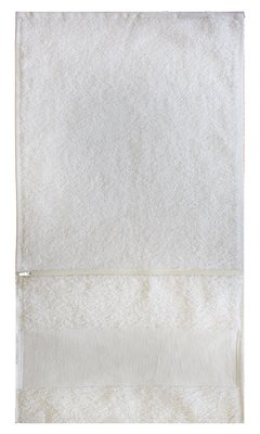 Bunty Plush 100% Cotton Gym Towel (Optical White)(Pack of 5)(450gsm)(30 x 50cm) Image