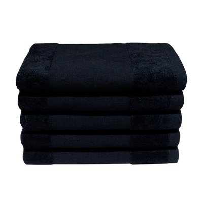 Bunty Plush Velour Premium Golf Towel (Jet Black)(Pack of 120)(450gsm) Image