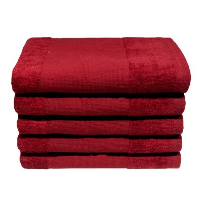 Bunty Plush Velour Premium Golf Towel (Red Pear)(Pack of 120)(450gsm) Image