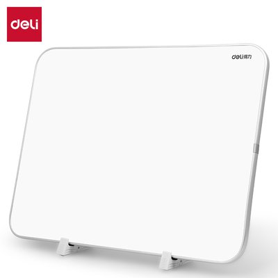 Deli Magnetic Hanging Whiteboard (Silver)(300 x 400mm) Image