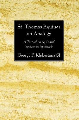 St. Thomas Aquinas on Analogy Image