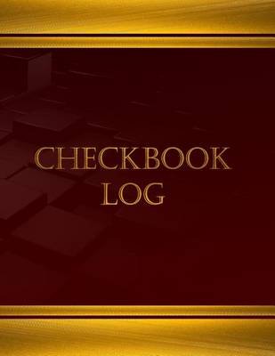 checkbook log journal log book 125 pgs 8 5 x 11 inches