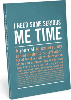 Knock Knock I Need Some Serious Me Time Inner Truth Journal Image