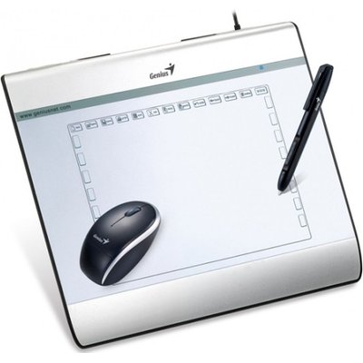 Genius EasyPen i608 Pen with Mouse & Tablet for  (Black) Image