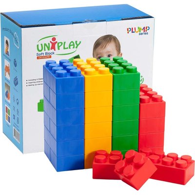 Greenbean Early Years - Plump Jumbo Soft Blocks (36 Pieces) Image