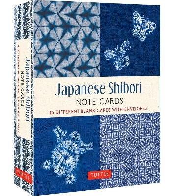Japanese Shibori, 16 Note Cards Image