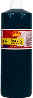 Dala Drawing Ink - 6 Viridian Green (500ml) Image