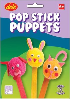 Dala Craft Your Own Kit - Sucker Stick Puppets Image