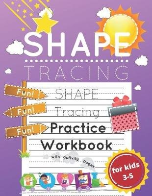Shape Tracing Practice Workbook for Kids Ages 3-5 Image