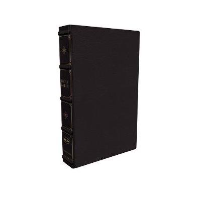 NKJV, Large Print Verse-by-Verse Reference Bible, Maclaren Series, Leathersoft, Black, Comfort Print Image