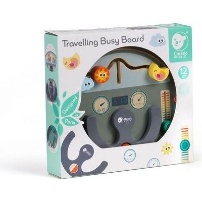 Classic World Travelling Busy Board Image