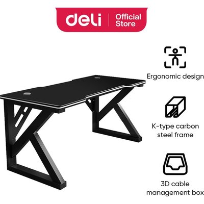Deli Gaming Table Black Image