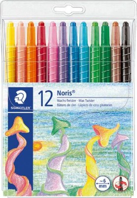 Staedtler Noris Club Wax Twisters (12 Pack)(Box of 10 Packs) Image