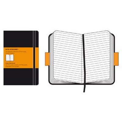 Moleskine Large Ruled Hardcover Notebook Black Image