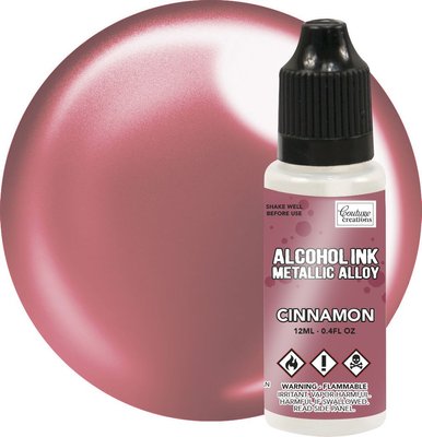 Couture Creations Alcohol Ink - Metallic Alloy - Cinnamon (12ml) Image