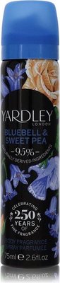Yardley London Bluebell & Sweet Pea Body Fragrance Spray (77ml) Image