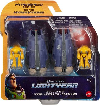 Disney Pixar Lightyear Hyperspeed Series Zyclops & Pods Image