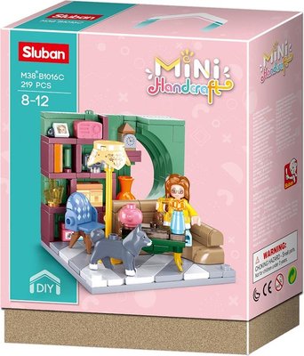 Sluban Mini Handcraft Living Room (219 Pieces) Image