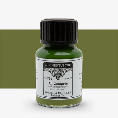Rohrer & Klingner Calligraphy Ink - Old Golden Yellow (50 ml) Image