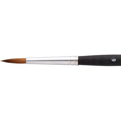 Princeton Aqua Elite 4850 #6 Round Synth. Kolinsky Sable Watercolour Brush Image