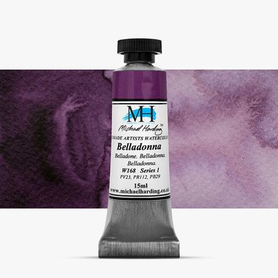 M.Harding Watercolour Paint - Belladonna W168 (15ml) Image
