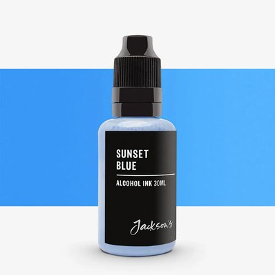 Jackson's Alcohol Based Ink - Sunset Blue (30 ml) Image