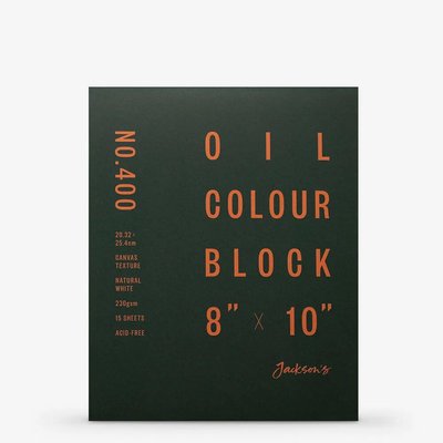 Jackson's Oil Paper Block (230gsm)(15 Sheets)(20x25cm) Image