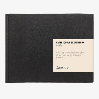 Jackson's Watercolour Sketch Book (Landscape)(48 Sheets)(17x11.5cm)(160gsm) Image