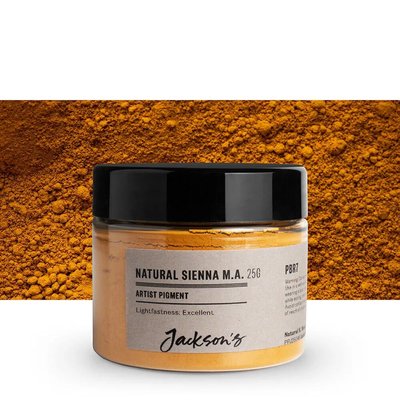 Jackson's Artist Pigment - Natural Sienna Monte Amiata (25g in 50ml Jar) Image