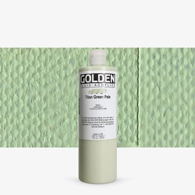 Golden Fluid Acrylic Paint - Titan Green Pale I (473 ml) Image