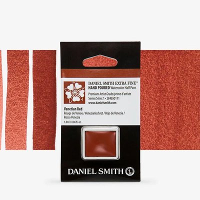 Daniel Smith Watercolour Paint - Venetian Red (HalfPan) Image